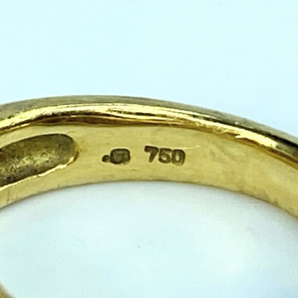 Mikimoto 8.18mm Akoya Pearl 18 karat South Sea Pearl ring 8.25g w/box JR8465 - Picture 10 of 10